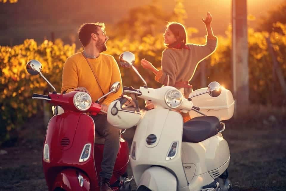 Vespa-tur i Firenze